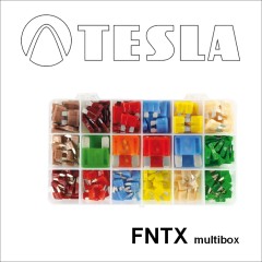 Предохранители арт. MINI,ATO,MAXI - 257шт - сборная коробка Tesla арт. FBOX.008.257