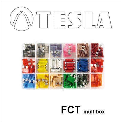 Предохранители арт. ATO, torpedo - 215шт - сборная коробка Tesla арт. FBOX.004.215