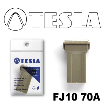 Предохранитель картриджного типа FJ10 70A Tesla арт. FJ10.070.005