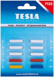 Предохранитель Торпедо арт. 10шт - блистер Tesla арт. F152.000.000