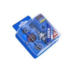 12V Набор ремонтный,  лампочки арт. H4+5шт, предохранители арт. 4шт Tesla арт. BH0401