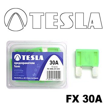 Плоский предохранитель MAXI FX  30A Tesla арт. FX00.030.100