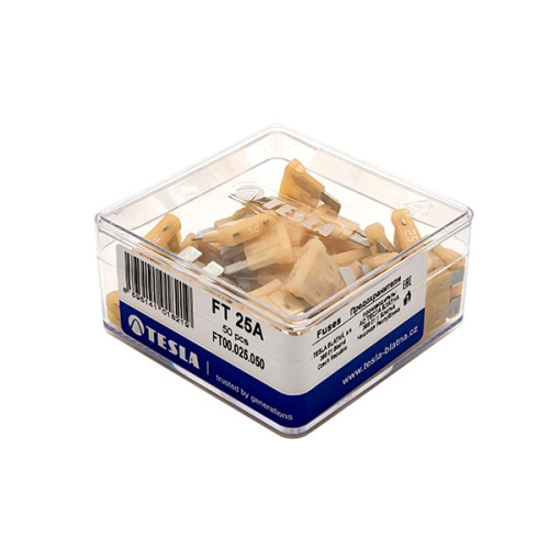 Плоский предохранитель ATO FT  25A Tesla арт. FT00.025.050