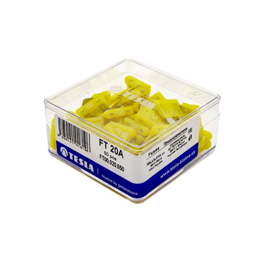 Плоский предохранитель ATO FT  20A Tesla арт. FT00.020.050