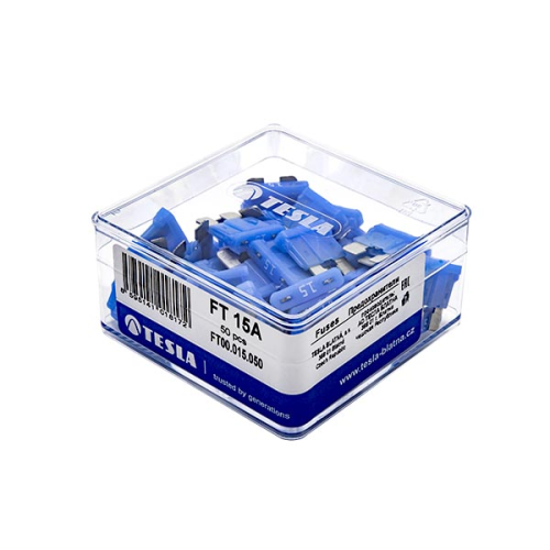Плоский предохранитель ATO FT  15A Tesla арт. FT00.015.050