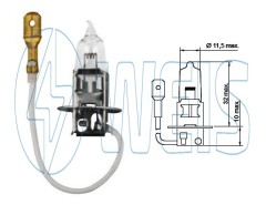 12V Галогенная лампа H3 Tesla арт. B10301