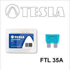 Плоский предохранитель ATO с индикатором LED FTL  35A Tesla арт. FTL0.035.010