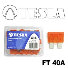 Плоский предохранитель ATO FT 40A Tesla арт. FT00.040.100