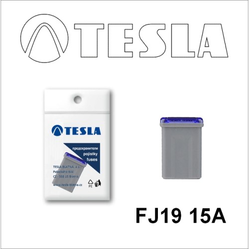 Предохранитель картриджного типа FJ19  15A Tesla арт. FJ19.015.005