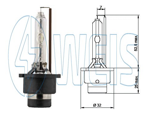 Ксеноновая лампа D2S арт. B22015