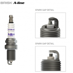 Свеча зажигания N16 D17YCY Brisk арт. 0018