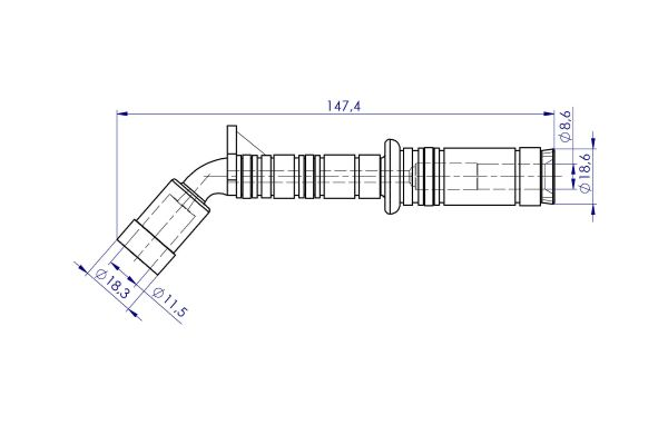 Наконечник катушки зажигания Tesla арт. CP092