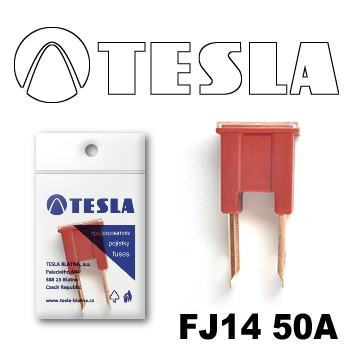 Предохранитель картриджного типа FJ14 50A Tesla арт. FJ14.050.005