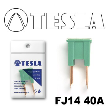 Предохранитель картриджного типа FJ14 40A Tesla арт. FJ14.040.005