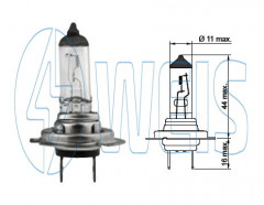 24V Галогенная лампа H7 Long Life Tesla арт. B50702