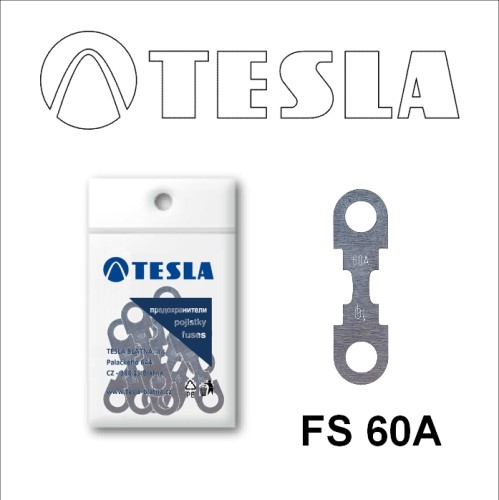 Ленточный предохранитель FS 60A Tesla арт. FS00.060.100
