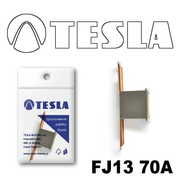 Предохранитель картриджного типа FJ13 70A Tesla арт. FJ13.070.005