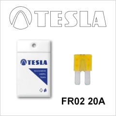 Плоские предохранители MICRO2 FR02 20A Tesla арт. FR02.020.010