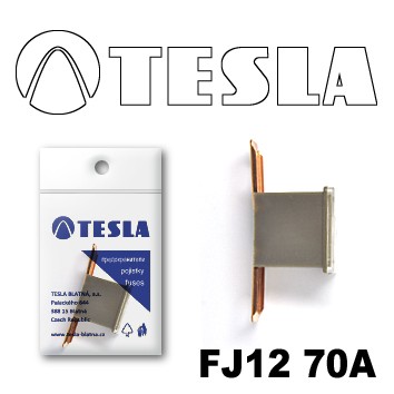 Предохранитель картриджного типа FJ12 70A Tesla арт. FJ12.070.005